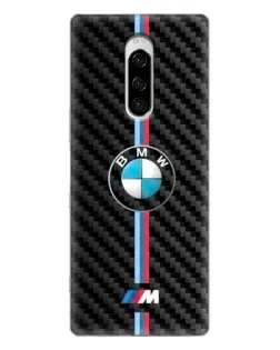 Чохол для Sony Xperia 1 з картинкою «Емблема BMW та карбон» Чохол для Sony Xperia 1 з картинкою «Емблема BMW та карбон»