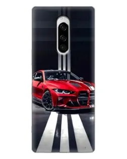 Чохол для Sony Xperia 1 з картинкою «Червона BMW на дорозі» Чохол для Sony Xperia 1 з картинкою «Червона BMW на дорозі»