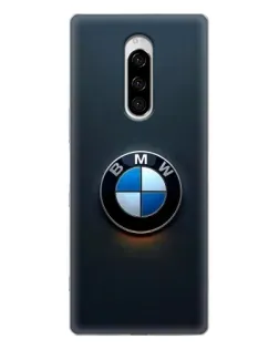 Чохол для Sony Xperia 1 з картинкою «Логотип BMW — мінімалізм» Чохол для Sony Xperia 1 з картинкою «Логотип BMW — мінімалізм»