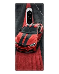 Чохол для Sony Xperia 1 з картинкою «BMW на червоній доріжці» Чохол для Sony Xperia 1 з картинкою «BMW на червоній доріжці»