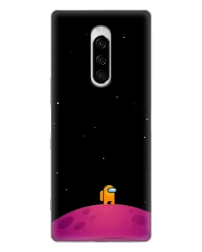 Чехол для Sony Xperia 1 с картинкой «Одинокий герой на планете» Чехол для Sony Xperia 1 с картинкой «Одинокий герой на планете»