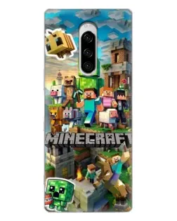 Чехол для Sony Xperia 1 с картинкой «Замок Minecraft» Чехол для Sony Xperia 1 с картинкой «Замок Minecraft»
