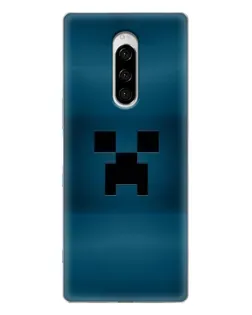 Чехол для Sony Xperia 1 с картинкой «Крипер текстура» Чехол для Sony Xperia 1 с картинкой «Крипер текстура»