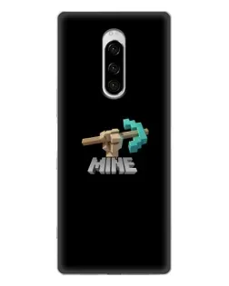 Чехол для Sony Xperia 1 с картинкой «Алмазная кирка» Чехол для Sony Xperia 1 с картинкой «Алмазная кирка»