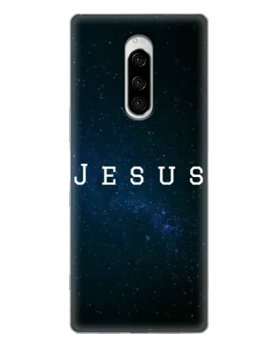 Чехол для Sony Xperia 1 с картинкой «Звездное небо Jesus» Чехол для Sony Xperia 1 с картинкой «Звездное небо Jesus»