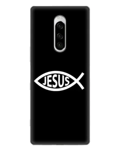 Чехол для Sony Xperia 1 с картинкой «Классический Jesus» Чехол для Sony Xperia 1 с картинкой «Классический Jesus»