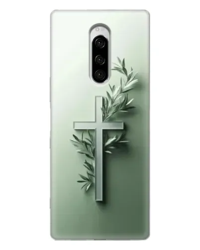 Чехол для Sony Xperia 1 с картинкой «Оливковая ветвь» Чехол для Sony Xperia 1 с картинкой «Оливковая ветвь»