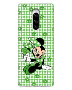 Чехол для Sony Xperia 1 с картинкой «Mickey в клетку»
