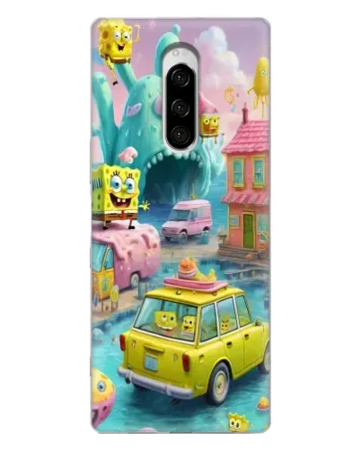 Чехол для Sony Xperia 1 с картинкой «Монстр-трак приключения» Чехол для Sony Xperia 1 с картинкой «Монстр-трак приключения»