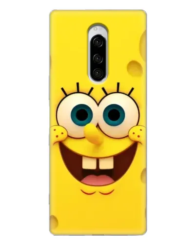Чехол для Sony Xperia 1 с картинкой «Губка Боб улыбка» Чехол для Sony Xperia 1 с картинкой «Губка Боб улыбка»