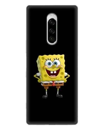 Чехол для Sony Xperia 1 с картинкой «Классический Губка Боб» Чехол для Sony Xperia 1 с картинкой «Классический Губка Боб»