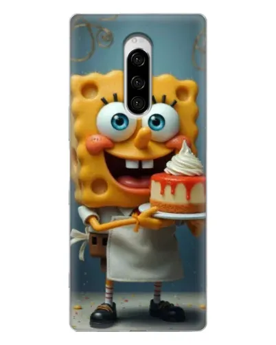 Чехол для Sony Xperia 1 с картинкой «Повар Спанч Боб» Чехол для Sony Xperia 1 с картинкой «Повар Спанч Боб»