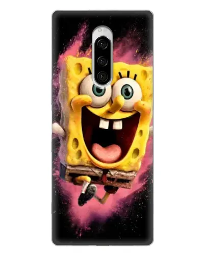 Чехол для Sony Xperia 1 с картинкой «Взрывной Спанч Боб» Чехол для Sony Xperia 1 с картинкой «Взрывной Спанч Боб»
