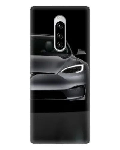 Чехол для Sony Xperia 1 с картинкой «Tesla Model S Look» Чехол для Sony Xperia 1 с картинкой «Tesla Model S Look»