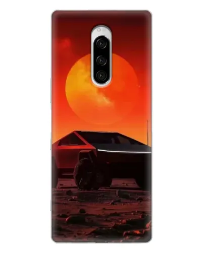 Чехол для Sony Xperia 1 с картинкой «Cybertruck на Марсе» Чехол для Sony Xperia 1 с картинкой «Cybertruck на Марсе»