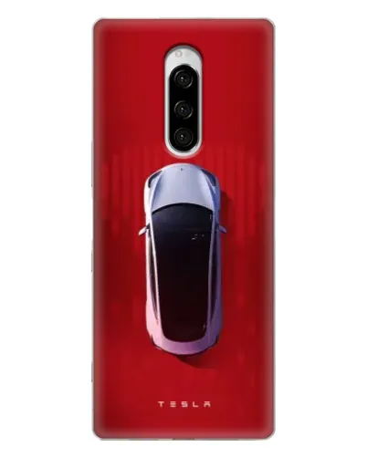 Чехол для Sony Xperia 1 с картинкой «Tesla Top View» Чехол для Sony Xperia 1 с картинкой «Tesla Top View»