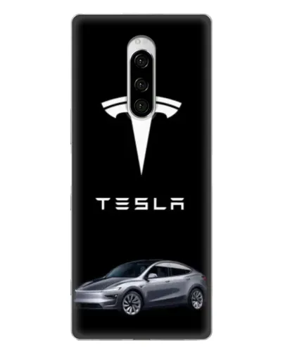 Чехол для Sony Xperia 1 с картинкой «Tesla Model Y» Чехол для Sony Xperia 1 с картинкой «Tesla Model Y»