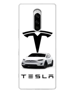Чохол для Sony Xperia 1 з картинкою «Tesla White Style» Чохол для Sony Xperia 1 з картинкою «Tesla White Style»