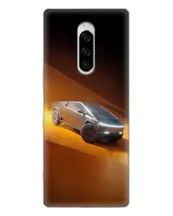 Чохол для Sony Xperia 1 з картинкою «Cybertruck у пустелі» Чохол для Sony Xperia 1 з картинкою «Cybertruck у пустелі»