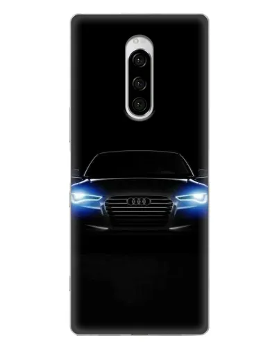 Чехол для Sony Xperia 1 с картинкой «Audi в неоне» Чехол для Sony Xperia 1 с картинкой «Audi в неоне»