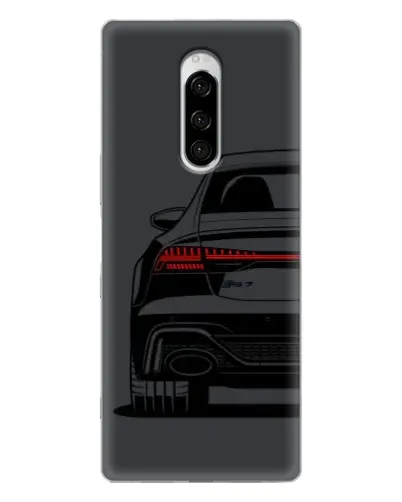Чехол для Sony Xperia 1 с картинкой «Задняя часть Audi — арт» Чехол для Sony Xperia 1 с картинкой «Задняя часть Audi — арт»