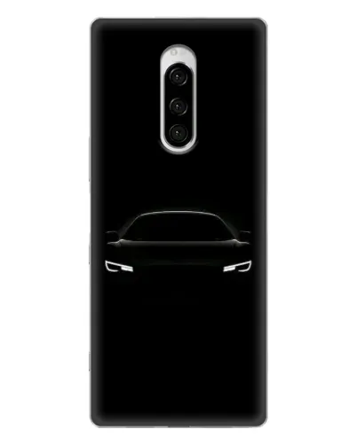 Чехол для Sony Xperia 1 с картинкой «Взгляд Audi в темноте» Чехол для Sony Xperia 1 с картинкой «Взгляд Audi в темноте»