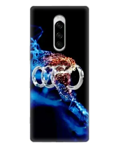 Чехол для Sony Xperia 1 с картинкой «Энергия лого Audi» Чехол для Sony Xperia 1 с картинкой «Энергия лого Audi»