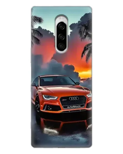 Чехол для Sony Xperia 1 с картинкой «Audi — закат» Чехол для Sony Xperia 1 с картинкой «Audi — закат»