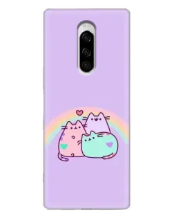 Чехол для Sony Xperia 1 с картинкой «Радужные Пушины» Чехол для Sony Xperia 1 с картинкой «Радужные Пушины»
