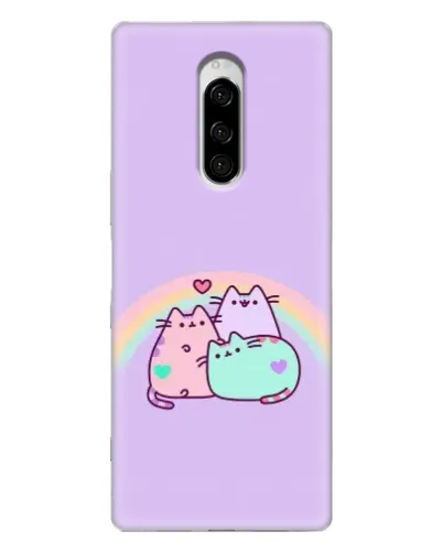 Чехол для Sony Xperia 1 с картинкой «Радужные Пушины» Чехол для Sony Xperia 1 с картинкой «Радужные Пушины»