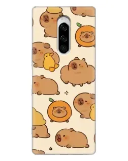 Чохол для Sony Xperia 1 з картинкою «Капібари з апельсинами» Чохол для Sony Xperia 1 з картинкою «Капібари з апельсинами»