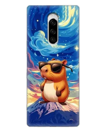 Чехол для Sony Xperia 1 с картинкой «Капибара Ван Гога» Чехол для Sony Xperia 1 с картинкой «Капибара Ван Гога»