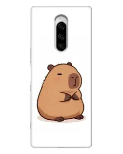 Чохол для Sony Xperia 1 з картинкою «Товстенька капібара» Чохол для Sony Xperia 1 з картинкою «Товстенька капібара»