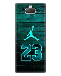 Чехол для Sony Xperia 10 с картинкой «Jordan Cyan 23» Чехол для Sony Xperia 10 с картинкой «Jordan Cyan 23»
