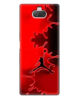 Чехол для Sony Xperia 10 с картинкой «Jordan Red Smoke» Чехол для Sony Xperia 10 с картинкой «Jordan Red Smoke»