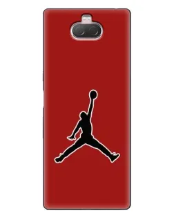 Чехол для Sony Xperia 10 с картинкой «Jordan Red Back» Чехол для Sony Xperia 10 с картинкой «Jordan Red Back»