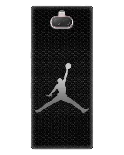 Чехол для Sony Xperia 10 с картинкой «Jordan Dark Carbon» Чехол для Sony Xperia 10 с картинкой «Jordan Dark Carbon»
