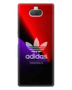 Чехол для Sony Xperia 10 с картинкой «Adidas Red Neon» Чехол для Sony Xperia 10 с картинкой «Adidas Red Neon»