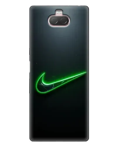 Чехол для Sony Xperia 10 с картинкой «Неоновый контур Nike» Чехол для Sony Xperia 10 с картинкой «Неоновый контур Nike»