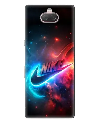 Чехол для Sony Xperia 10 с картинкой «Огненный логотип Nike» Чехол для Sony Xperia 10 с картинкой «Огненный логотип Nike»