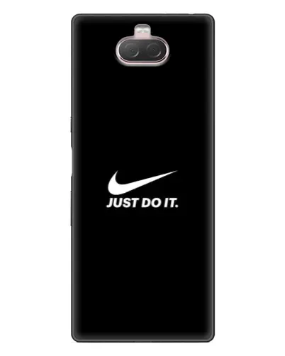 Чехол для Sony Xperia 10 с картинкой «Минимализм от Nike» Чехол для Sony Xperia 10 с картинкой «Минимализм от Nike»