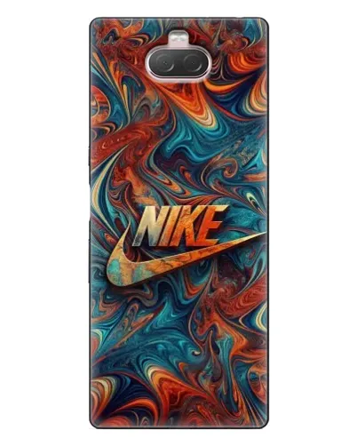 Чехол для Sony Xperia 10 с картинкой «Nike в абстракции» Чехол для Sony Xperia 10 с картинкой «Nike в абстракции»