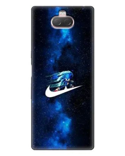 Чехол для Sony Xperia 10 с картинкой «Звездный путь Nike» Чехол для Sony Xperia 10 с картинкой «Звездный путь Nike»