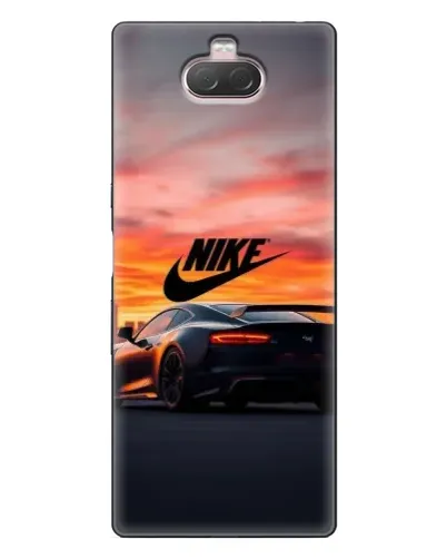 Чехол для Sony Xperia 10 с картинкой «Nike и суперкар» Чехол для Sony Xperia 10 с картинкой «Nike и суперкар»