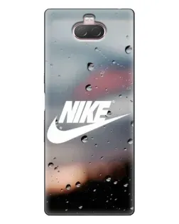 Чехол для Sony Xperia 10 с картинкой «Nike в стиле ретро»