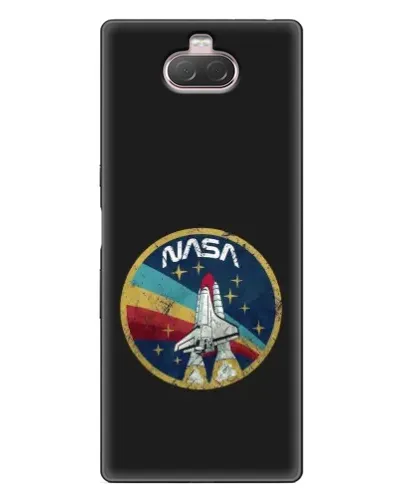 Чехол для Sony Xperia 10 с картинкой «NASA — эмблема миссии» Чехол для Sony Xperia 10 с картинкой «NASA — эмблема миссии»