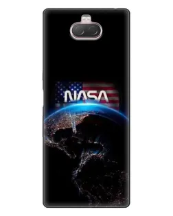 Чехол для Sony Xperia 10 с картинкой «Земля из космоса NASA» Чехол для Sony Xperia 10 с картинкой «Земля из космоса NASA»