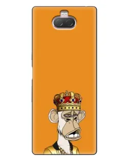Чехол для Sony Xperia 10 с картинкой «Золотая обезьяна Bored Ape» Чехол для Sony Xperia 10 с картинкой «Золотая обезьяна Bored Ape»