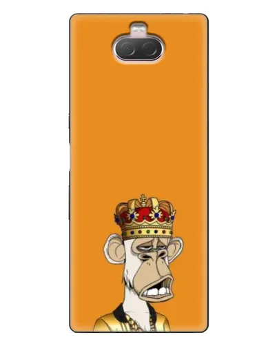 Чехол для Sony Xperia 10 с картинкой «Золотая обезьяна Bored Ape» Чехол для Sony Xperia 10 с картинкой «Золотая обезьяна Bored Ape»