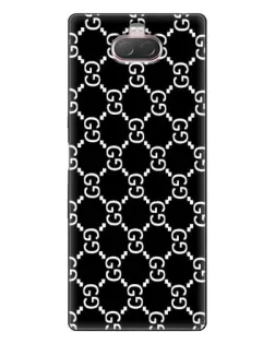 Чехол для Sony Xperia 10 с картинкой «Gucci — сетчатый паттерн» Чехол для Sony Xperia 10 с картинкой «Gucci — сетчатый паттерн»